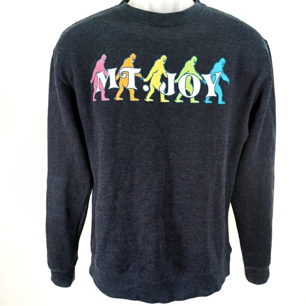 INDEPENDENT TRADING CO Multi Color Bigfoot Sasquatch Mt Joy Sweatshirt S
